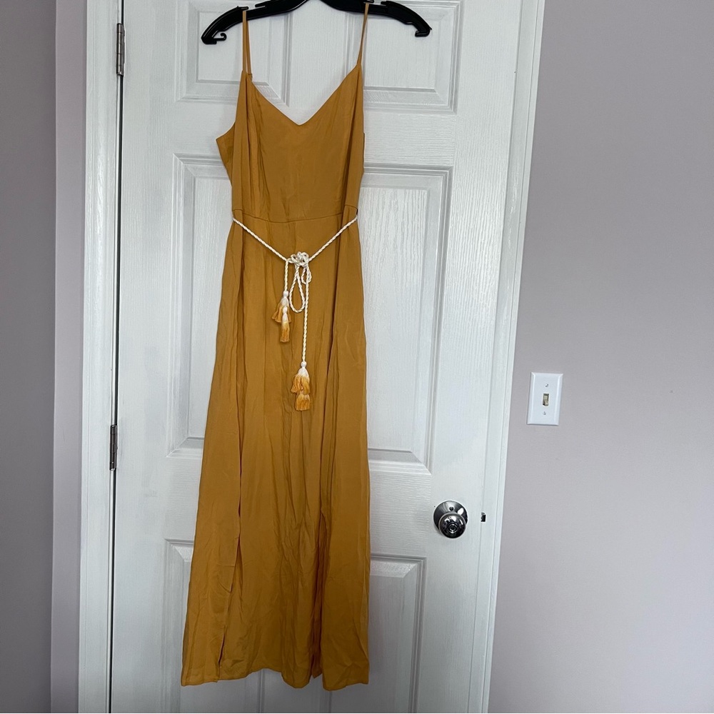NEW Mustard Yellow Maxi Dress